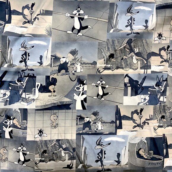 Warner Brothers Cartoon Character Disco Shirt - Picture 3 of 4